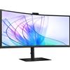 Samsung S65VC Monitor PC 86,4 cm (34") 3440 x 1440 Pixel UltraWide Quad HD LCD Nero, Monitor LED - LS34C652VAUXEN