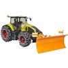 bruder Claas Axion 950 con catene da neve e lama spazzaneve, Veicolo modello - 3018