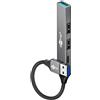 goobay Slim 4-Port USB-Hub, USB-A a USB-C/USB-A, USB 3.2 Gen 1, Hub USB - 74458