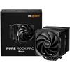 be quiet! Pure Rock Pro 3 Black Processore Raffreddatore d'aria 12 cm Nero 1 pz, raffreddamento CPU - BK042