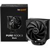 be quiet! Pure Rock 3 Black Processore Raffreddatore d'aria 12 cm Nero 1 pz, raffreddamento CPU - BK039