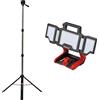 EINHELL Lampada a batteria professionale TP-CL 18/3000 Li Set - Solo, 18Volt, Riflettore di costruzione - 4514170