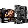 Gigabyte A520M H ARGB Mainboard ? Supporta i processori AMD Ryzen 5000, fino a 5100 MHz DDR4 (OC), PCIe 3.0 x4 M.2, 1-GbE-LAN, U - A520M H ARGB