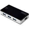 DIGITUS USB 3.0 Hub 4-Port schwarz - DA-70231