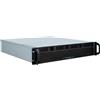 Inter-Tech 2U 2404L S-ATA Supporto Nero, Grigio, Server case - 88887348