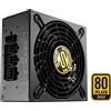 Sharkoon SilentStorm SFX Gold alimentatore per computer 500 W 20+4 pin ATX Nero, Alimentatore PC - 4044951016419