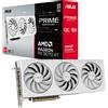 ASUS Prime -RX9070XT-O16G-WHITE AMD Radeon RX 9070 XT 16 GB GDDR6, Scheda grafica - 90YV0L75-M0NA00