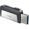 SanDisk Ultra Dual Drive USB Type-C unità flash USB 32 GB USB Type-A / USB Type-C 3.2 Gen 1 (3.1 Gen 1) Nero, Argento, Chiavetta - SDDDC2-032G-G46
