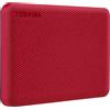 Toshiba Storage Toshiba Canvio Advance disco rigido esterno 1000 GB Rosso, Hard-disk - HDTCA10ER3AA