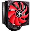 Xilence M704 Processore Refrigeratore 12 cm Nero, Rosso, raffreddamento CPU - XC051