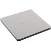 HLDS Hitachi-LG Data Storage Slim Portable DVD-Writer lettore di disco ottico DVD±RW Argento, masterizzatore DVD esterno - GP60NS60.AUAE12S