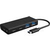 ICY BOX IB-HUB1426-CPD USB 3.2 Gen 1 (3.1 Gen 1) Type-C 5000 Mbit/s Nero, Hub USB - 60511