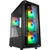 Sharkoon TK4 RGB Midi Tower Nero, Chassis Tower - 4044951030187