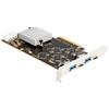 DeLOCK PCI Express x8 - 2x USB 3.2 Gen 2x2 Tipo C + 2x USB 3.2 Gen 1 Tipo A, Controller USB - 90097