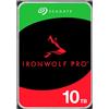 Seagate IronWolf Pro ST10000NT001 disco rigido interno 10 TB 7200 Giri/min 256 MB 3.5" Serial ATA III, Hard-disk - ST10000NT001