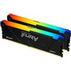 Kingston FURY Beast RGB - DDR4 - kit - 64 GB: - KF432C16BB2AK2/64