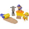 Spinmaster Rubble & Crew , set di action figure Rubble and Mix, con 85,05 g di Kinetic Sand Build-It e 2 giocattoli per costruzioni portati - 6066727