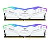 TEAM GROUP Ram Team Group Delta DDR5 6400Mhz (2x16) 32GB RGB XMP Bianco CL32 - FF4D532G6400HC32ADC01
