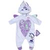 ZAPF Creation BABY born Unicorn Onesie 43cm, Accessori della bambola - 838266