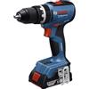 Bosch Powertools Bosch Avvitatore a percussione a batteria GSB 18V-65 Professional solo, 18Volt, Trapano avvitatore - 06019N3300