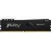 Kingston Technology FURY Beast 8GB 3600MT/s DDR4 CL17 DIMM Black - KF436C17BB/8