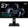 GIGABYTE G27Q3 Monitor Gaming 27" 2K QHD - 2560 x 1440, 320Hz, 1ms, 350 cd/m², FreeSync Premium, Display HDR400, HDMI 2.0, Displ - G27Q3 EK