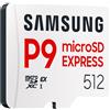 Samsung P9 Express 512 GB microSDXC, Scheda di memoria - MB-MK512T/WW