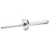 Screws City Rivetti a cupola con flangia grande, 4,8 mm x 30 mm (16 mm), in alluminio/acciaio (confezione da 20) - E05D 4,8 x 30_20