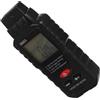 Gadpiparty Misuratore Umidità Legna e Sonda Portatile Display LCD | Tavole e Cartoni, Lettura Rapida in Cantiere, ABS Nero, 2 Pile Aaa Non Incluse