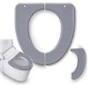 Generico Copriwater Universale Pieghevole Portatile in Plastica per Adulti | Tavoletta WC Antiscivolo, Asse WC e Coperchio Water Decorativo, per Viaggi, Facile da Pulire