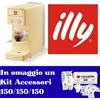 Illy Macchina Iperespresso A Capsule Y3.3 Gialla + Kit Accessori 150 Palettine/bicchierini/zucchero