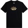 Freddy T-shirt Donna in Cotone Stile Boxe con Logo VIS Oro