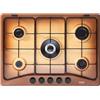 Delonghi De'Longhi FFT 57 ASV piano cottura Rame Da incasso 68 cm Gas 5 Fornello(i)"