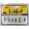 Woodland Scenics A1872 Persone in attesa di personaggi H0 HO 1:87 Bystanders WA1872