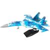 harayaa Modellino di Aereo da Caccia Russo SU-27 in 1:72, Mini Aereo da Collezione, Decorazione per Salotto, casa, Ufficio, scrivania.