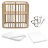 Stokke Culla Nighti Mini con Materasso e Ruote - Natural