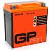 GP-Pro Batteria al gel GP-PRO GTX16-BS, 12 V, 16 Ah, 230 A, batteria roller per motociclette