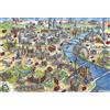 GIBSONS Puzzle dei monumenti di Londra 500 pezzi