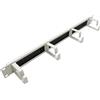 ROLINE 19'' tie-out panel 1U, monofacciale, passante con spazzola, 4x clamp, grigio (26.30.0019)