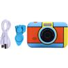 Gistuch Fotocamera digitale da 32 MP e 1080p con schermo IPS da 2,4 pollici, flash LED, piccolo giocattolo compatto, scheda di memoria da 32 GB per bambini e bambine, fotografia, flash