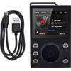 Gistuch Lettore MP3 Hi-Fi con Bluetooth 5.4 DSD FLAC Riproduzione senza perdita di dati di musica ad alta risoluzione DSD256 Supporta fino a 256 GB