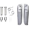 avdb-moto Coppia Pedane Poggiapiedi Anteriore compatibile con YAMAHA YZF-R7 / YZF R7 2021-2025, YZF-R9 / YZF R9 2025 - X Tipo Originale