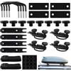 YiliYa Bulloni a U per Box da Tetto,Kit di 4 Montaggio per Box da Tetto