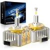 SHINYY Lampadine D1S LED 360 Gradi, 2026 Nuovo 360° 35000LM Alta Potenza 6500K Bianca Fredda Lampade LED D1S per Fari Anabbaglianti e Abbaglianti Auto, Sostituiscono le Luci HID Originali, Pack da 2