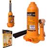 TANIASHOP Crick Sollevatore Martinetto idraulico da 6 Tonnellate Cric a Bottiglia con valvola di Sicurezza Sollevamento Max 6 Ton Crick per Auto, Furgoni, Roulotte