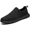 JUEQIBAA Scarpe da uomo Slipper & Mocassini Slipper Scarpe da ginnastica leggere traspiranti senza lacci Scarpe per il tempo libero Scarpe da corsa antiscivolo Scarpe da barca piatte comode da