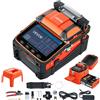 VEVOR Giuntatrice per Fibra Ottica AI-9 a 6 Motori Tempo di Giunzione di 5s, Riscaldamento di 15 s, Allineamento del Nucleo, Batteria da 7800 mAh, Touchscreen da 5 Pollici, Supporto Universale 3 in 1