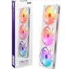 Nzxt Dissipatore cpu a ventola NZXT F360 RGB 360mm Bianco [RF-R236R-WF]