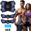 GROSBEAK ABS Stimulator EMS Muscolare, Ricaricabile Elettrostimolatore Muscolare Addominali Elettrico con 10 Cuscinetti di Gel di Ricambio, Addome/Braccia/Gambe, 6 modalità & 15 Intensità (Coleottero)