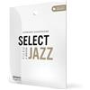 D'Addario Ance D'Addario Organic Select Jazz, taglio francese, per sax soprano, durezza 2 medium, con custodie singole, confezione da 3